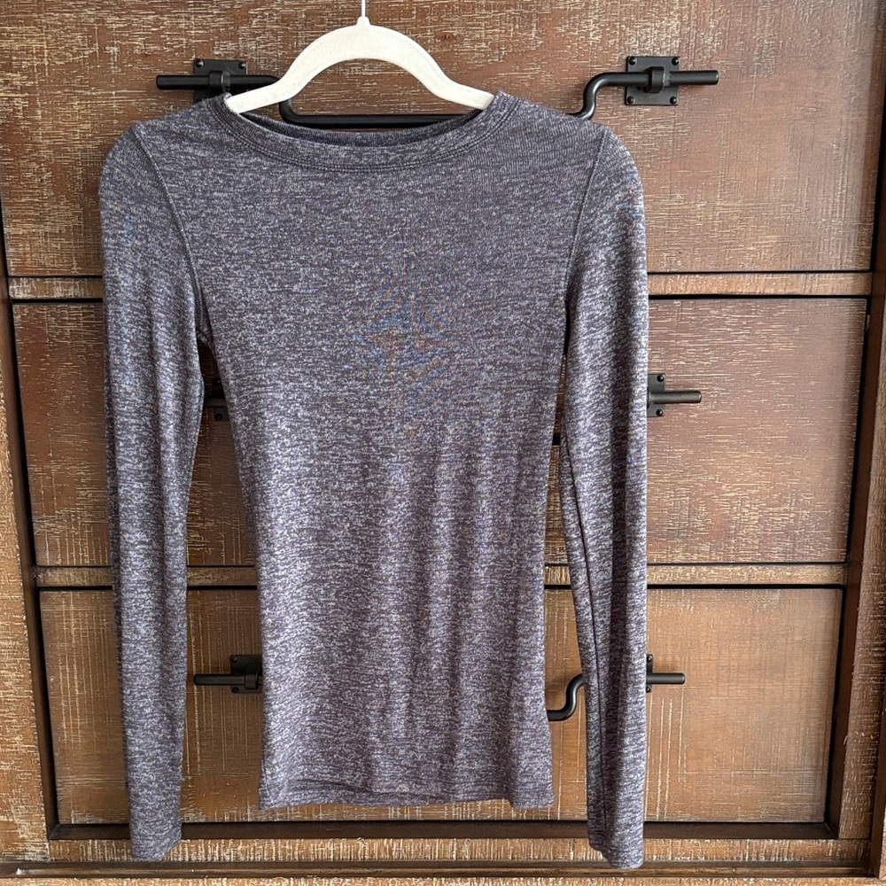 Aeropostale Charcoal Knit Tee